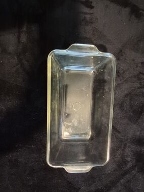 Vintage Pyrex Clear Glass Loaf Pan 9x5 Model 212